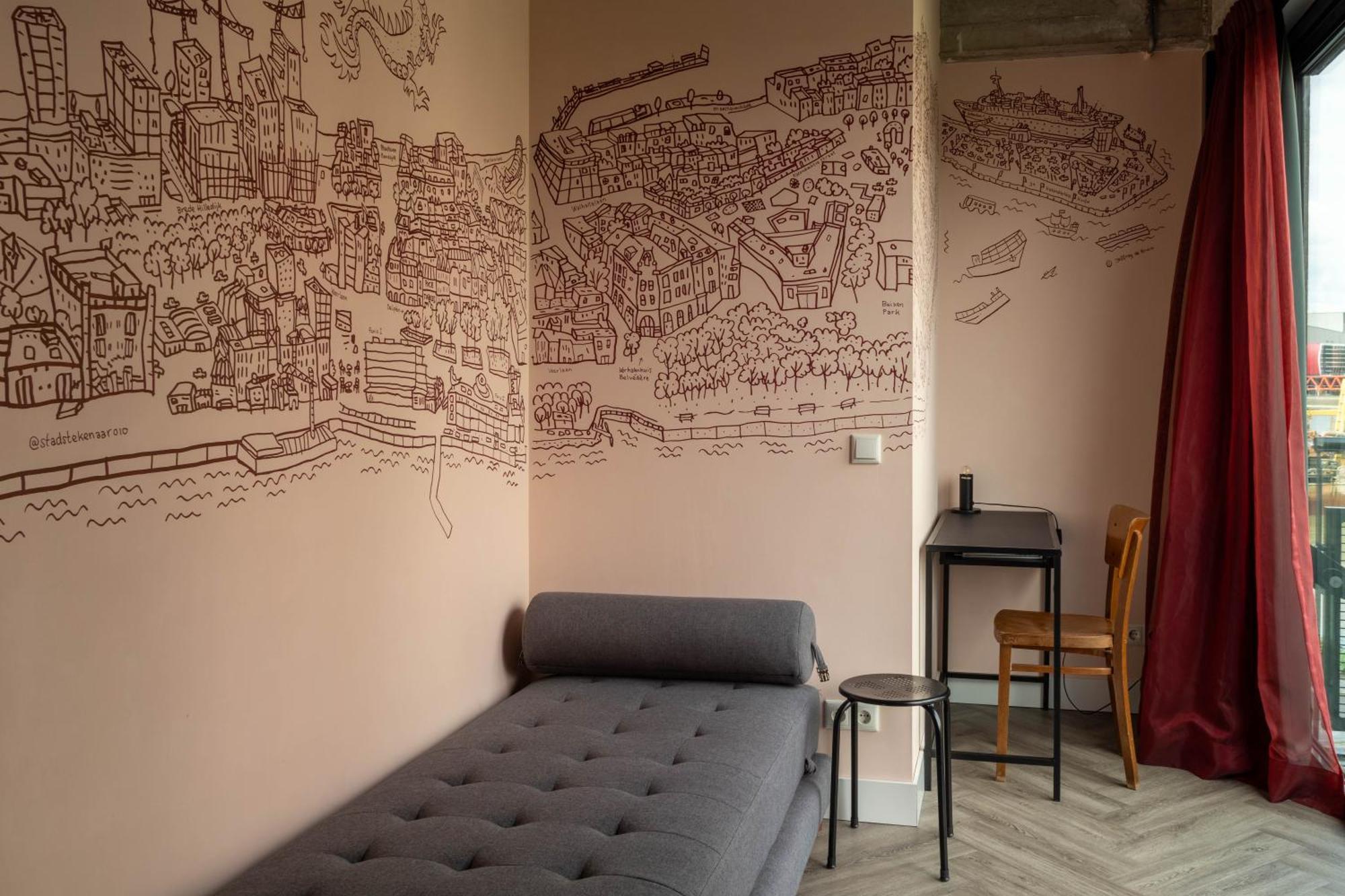 Bed, Bites & Business Hotel Роттердам Номер фото